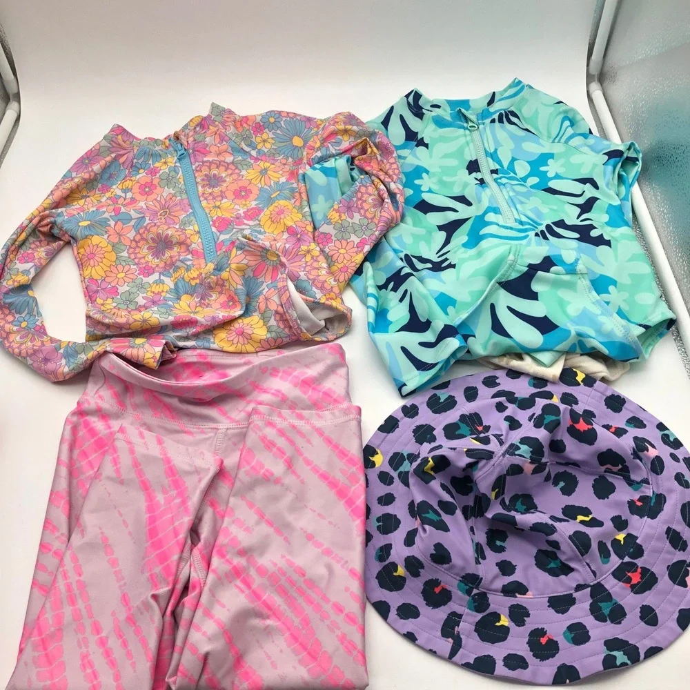 Girls 6X/6-7 Spring Summer Clothing BUNDLE Lot Short Sleeve Tops Bottoms